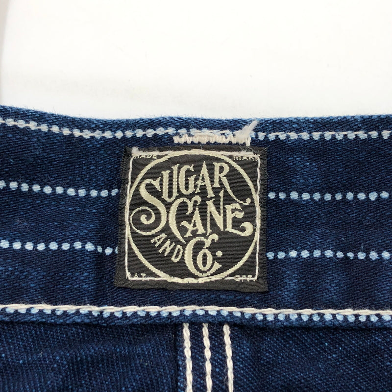 【中古品】【メンズ】 SUGAR CANE シュガーケーン WABASH STRIPE 8POCKETS SHORTS LOT445 SC51445 ウォバッシュストライプ 8ポケットショーツ ショートパンツ ボトムス 156-260727-hn-10-fur サイズ：30 カラー：インディゴ 万代Net店