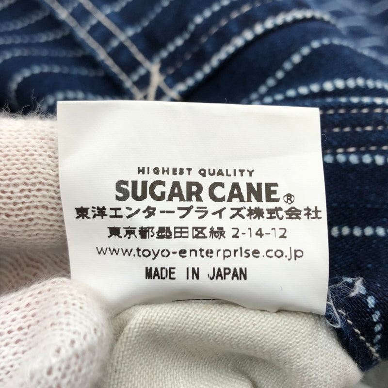 【中古品】【メンズ】 SUGAR CANE シュガーケーン WABASH STRIPE 8POCKETS SHORTS LOT445 SC51445 ウォバッシュストライプ 8ポケットショーツ ショートパンツ ボトムス 156-260727-hn-10-fur サイズ：30 カラー：インディゴ 万代Net店