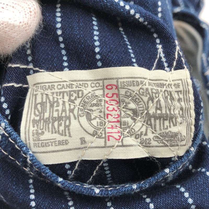 【中古品】【メンズ】 SUGAR CANE シュガーケーン WABASH STRIPE 8POCKETS SHORTS LOT445 SC51445 ウォバッシュストライプ 8ポケットショーツ ショートパンツ ボトムス 156-260727-hn-10-fur サイズ：30 カラー：インディゴ 万代Net店