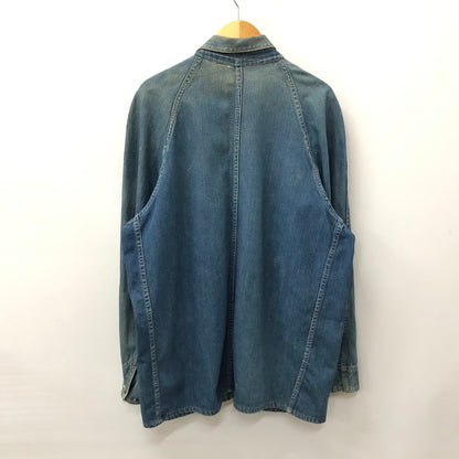 【中古品】【メンズ】  PAYDAY 40`S DENIM COVERALL ペイデイ 40年代 ヴィンテージ デニム カバーオール 4つボタン ツープロングボタン 145-240704-si-1-tei サイズ：不明 カラー：インディゴ 万代Net店