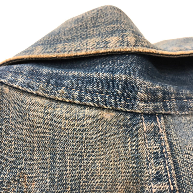 【中古品】【メンズ】  PAYDAY 40`S DENIM COVERALL ペイデイ 40年代 ヴィンテージ デニム カバーオール 4つボタン ツープロングボタン 145-240704-si-1-tei サイズ：不明 カラー：インディゴ 万代Net店