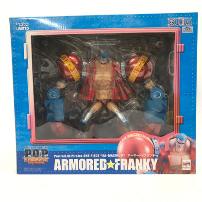 【中古美品】 エクセレントモデル LIMITED Portrait.Of.Pirates ワンピース SA‐MAXIMUM アーマード・フランキー （メガトレショップ、プレミアムバンダイ、Mekke！限定） 047-251028-ns-11-tei 万代Net店