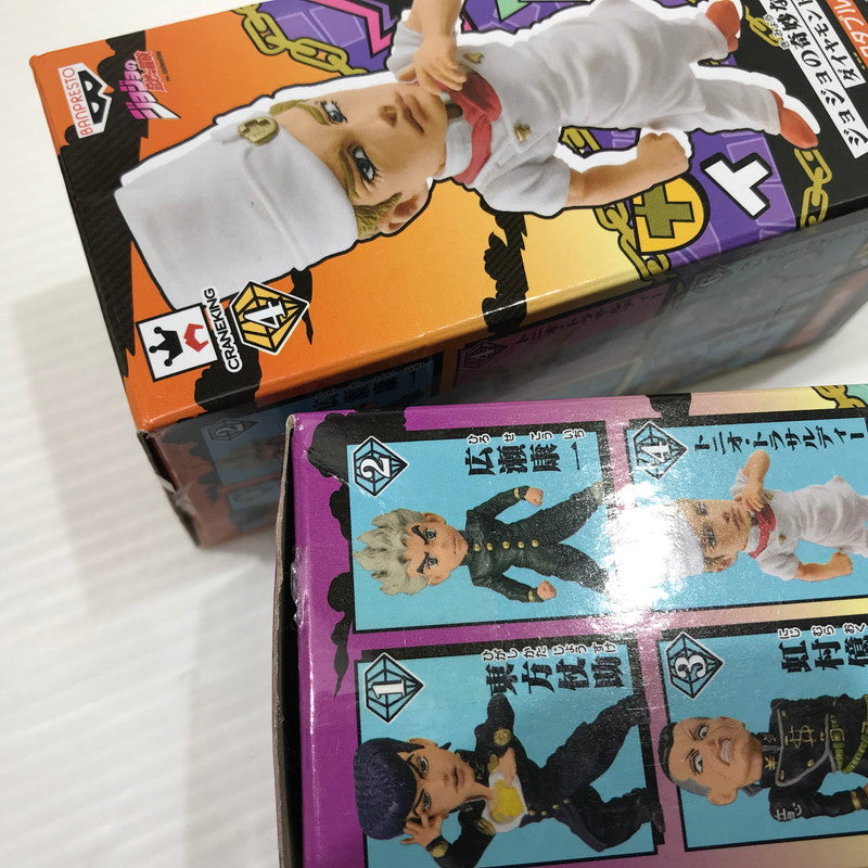 【中古品】 ジョジョの奇妙な冒険 ダイヤモンドは砕けない ワールドコレクタブルフィギュア vol.1・vol.2 12体セット プライズ品 開封済み 箱イタミあり 051-260716-ti-05-tag 万代Net店
