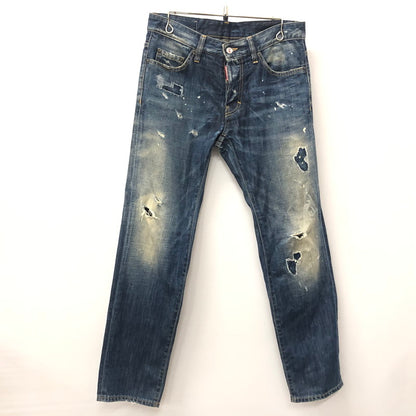 【中古品】【メンズ】 DSQUARED2 ディースクエアード デニム パンツ ジーンズパンツ デニム ジーパン 152-231230-tk-2-tei サイズ：44 カラー：ブルー 万代Net店