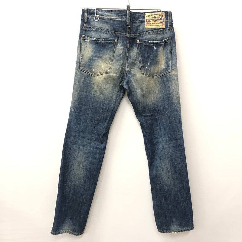 【中古品】【メンズ】 DSQUARED2 ディースクエアード デニム パンツ ジーンズパンツ デニム ジーパン 152-231230-tk-2-tei サイズ：44 カラー：ブルー 万代Net店