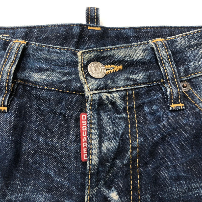 【中古品】【メンズ】 DSQUARED2 ディースクエアード デニム パンツ ジーンズパンツ デニム ジーパン 152-231230-tk-2-tei サイズ：44 カラー：ブルー 万代Net店