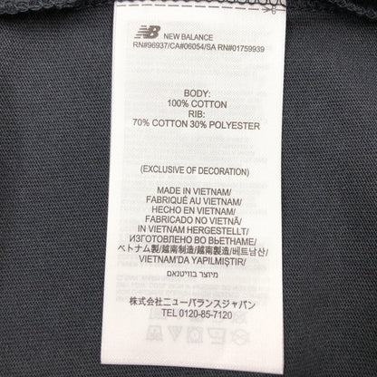 【中古美品】【メンズ】 NEW BALANCE ニューバランス 大谷翔平 MEMORIES SHORT SLEEVE T SHIRT MT51727 半袖Tシャツ トップス 148-261022-hn-01-fur サイズ：M(日本サイズ L) カラー：チャコール系 万代Net店