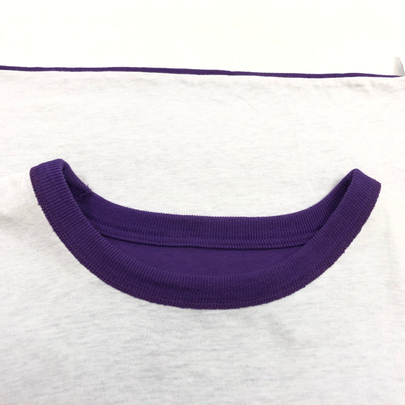 【中古品】【メンズ】 CHAMPION チャンピオン REVERSIBLE SS TEE ランタグ復刻 リバーシブル 半袖Tシャツ トップス 148-261022-hn-02-fur サイズ：L カラー：パープル/ホワイト 万代Net店