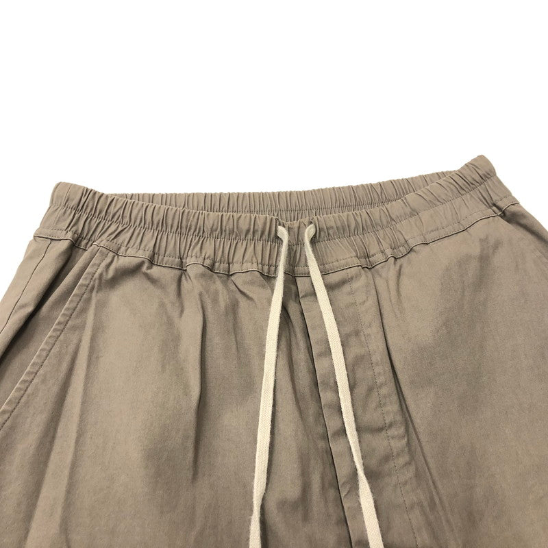 【中古品】【メンズ】  RICK OWENS RU21S6381-TE 21SS PHLEGETHON DRAWSTRING CROPPED PANT リックオウエンス ドローストリングクロップドパンツ 152-240704-si-4-tei サイズ：48 カラー：グレー 万代Net店