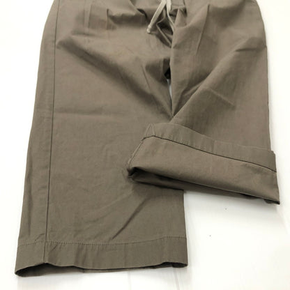 【中古品】【メンズ】  RICK OWENS RU21S6381-TE 21SS PHLEGETHON DRAWSTRING CROPPED PANT リックオウエンス ドローストリングクロップドパンツ 152-240704-si-4-tei サイズ：48 カラー：グレー 万代Net店