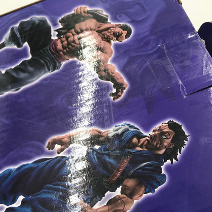 【中古品】 一番くじ 刃牙～巨大なる鼓動～ A賞 宮本武蔵 MASTERLISEッッ！ ラストワン賞 烈海王 MASTERLISEッッ！ 2体セット 開封済み 箱イタミあり 052-261015-ti-03-tag 万代Net店
