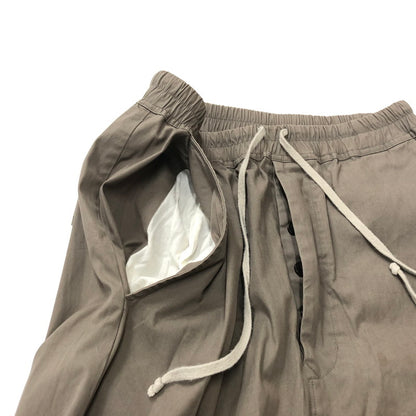 【中古品】【メンズ】  RICK OWENS RU21S6381-TE 21SS PHLEGETHON DRAWSTRING CROPPED PANT リックオウエンス ドローストリングクロップドパンツ 152-240704-si-4-tei サイズ：48 カラー：グレー 万代Net店