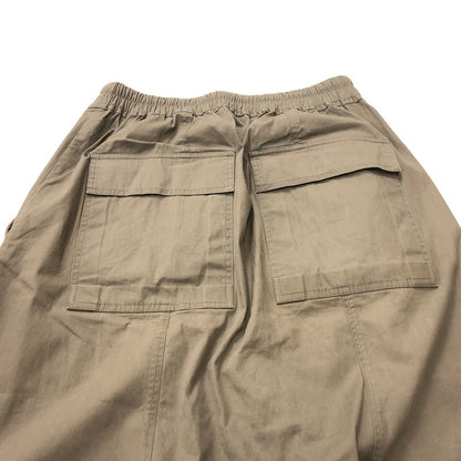 【中古品】【メンズ】  RICK OWENS RU21S6381-TE 21SS PHLEGETHON DRAWSTRING CROPPED PANT リックオウエンス ドローストリングクロップドパンツ 152-240704-si-4-tei サイズ：48 カラー：グレー 万代Net店