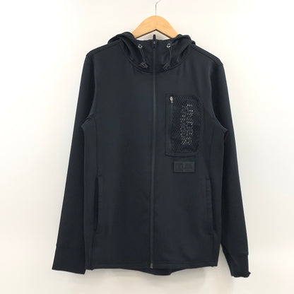 【中古品】【メンズ】 UNDER ARMOUR アンダーアーマー SPRING KNIT FULL ZIP HOODIE 1384811 スプリングニット フルジップ フーディー パーカー ジャケット アウター 148-261022-hn-04-fur サイズ：M カラー：ブラック 万代Net店