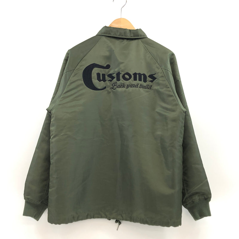 【中古品】【メンズ】 MADHARDEE マッドハーディー BOA LINER COACH JACKET ボアライナー コーチジャケット アウター 142-261022-hn-05-fur サイズ：S カラー：オリーブ系 万代Net店