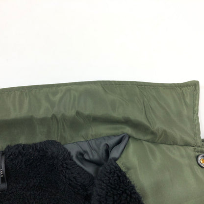 【中古品】【メンズ】 MADHARDEE マッドハーディー BOA LINER COACH JACKET ボアライナー コーチジャケット アウター 142-261022-hn-05-fur サイズ：S カラー：オリーブ系 万代Net店