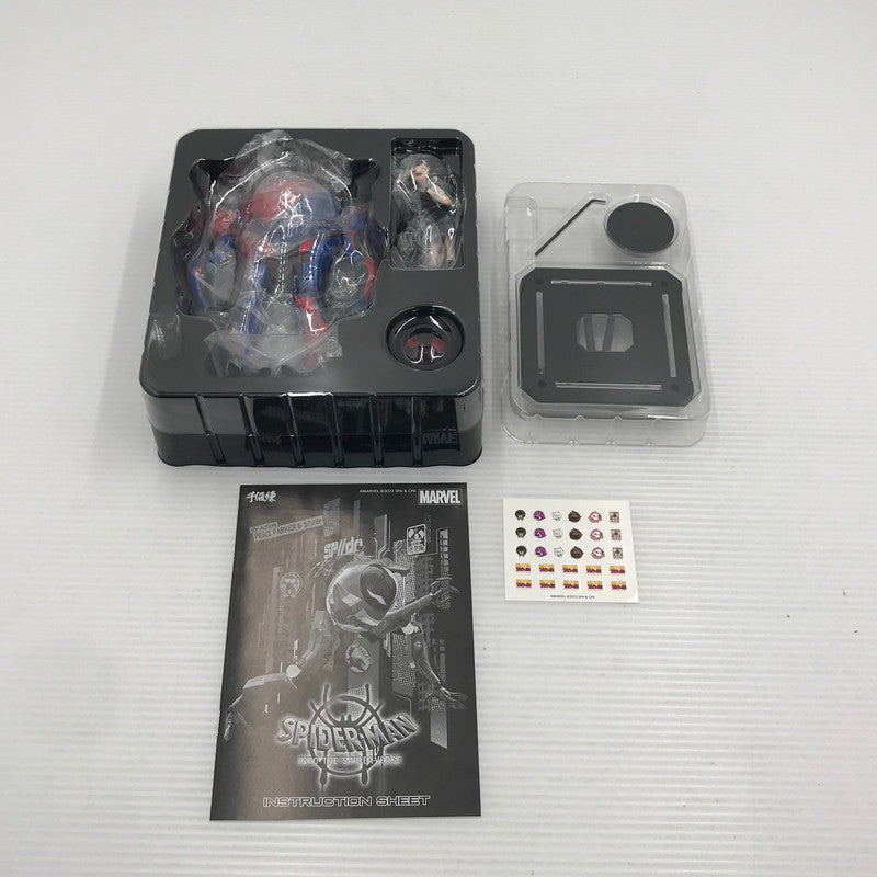 【中古品】 千値練 SVアクション ペニー・パーカー ＆ SP//dr スパイダーマン：スパイダーバース 開封済み 動作確認済み テスト用ボタン電池欠品 055-261015-ti-05-tag 万代Net店