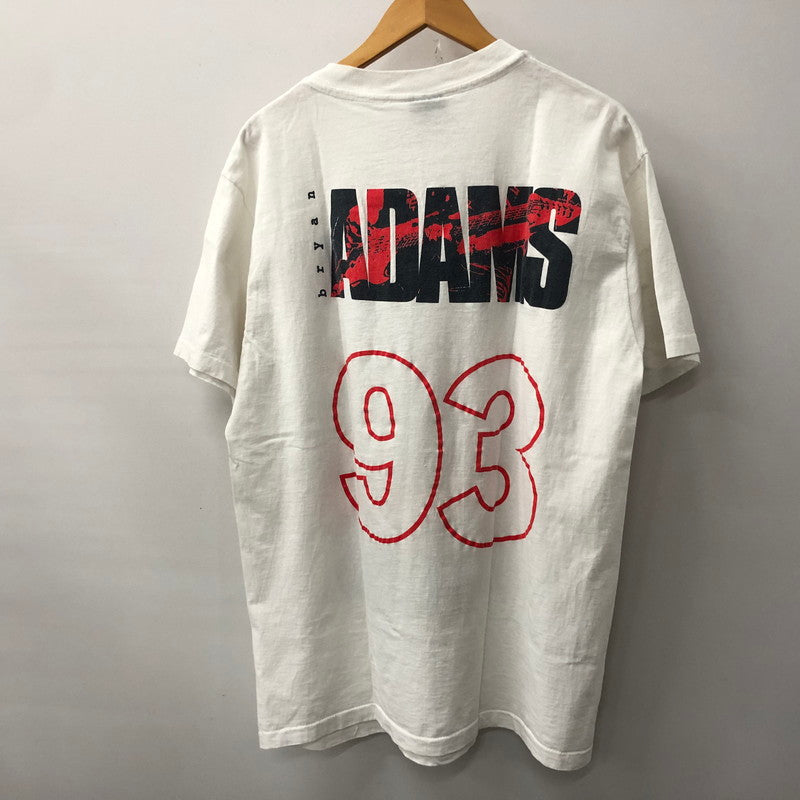 【現状渡し品】【メンズ】 92`S BRYANT ADAMS VINTAGE T-SHIRT ブライアンアダムス Tシャツ 半袖 トップス 145-240429-rk-8-tei サイズ：XL カラー：ホワイト 万代Net店