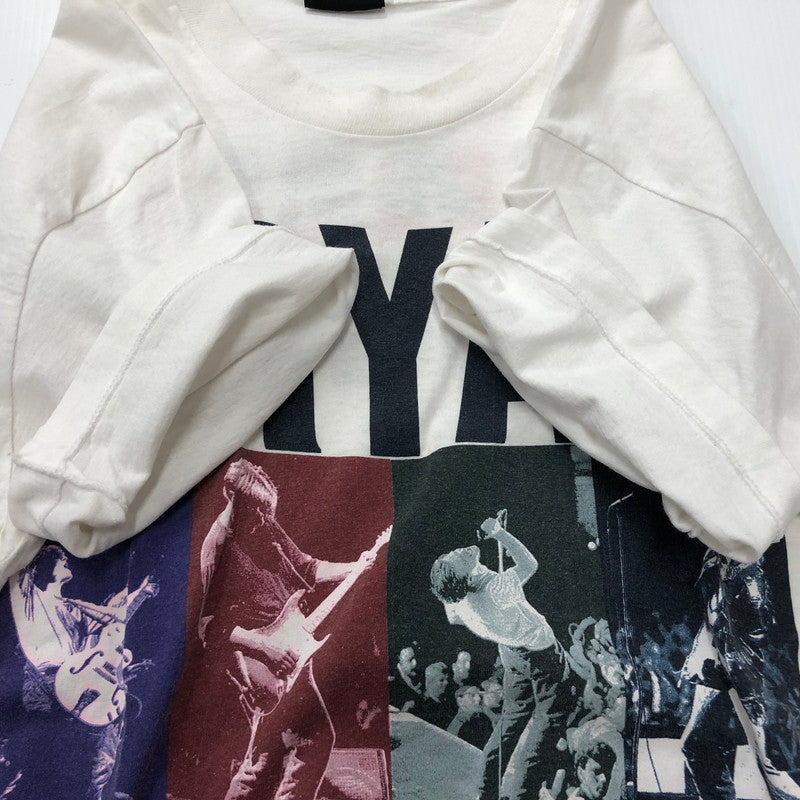 【現状渡し品】【メンズ】 92`S BRYANT ADAMS VINTAGE T-SHIRT ブライアンアダムス Tシャツ 半袖 トップス 145-240429-rk-8-tei サイズ：XL カラー：ホワイト 万代Net店