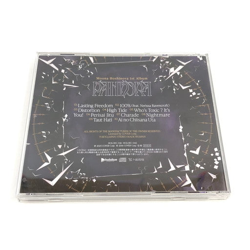 【中古品】 ホロライブ Moona Hoshinova 1st Album PANDORA 054-260725-ma-04-fur 万代Net店