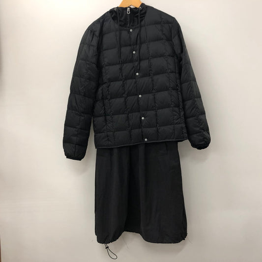 【中古品】【メンズ】 TAION ミリタリーフードダウンコート トップス 147-240918-rk-12-tei サイズ：M カラー：ブラック 万代Net店