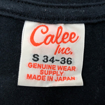 【ジャンク品】【メンズ】 CALEE キャリー 半袖Tシャツ トップス 145-251204-hn-02-fur サイズ：S カラー：ブラック 万代Net店