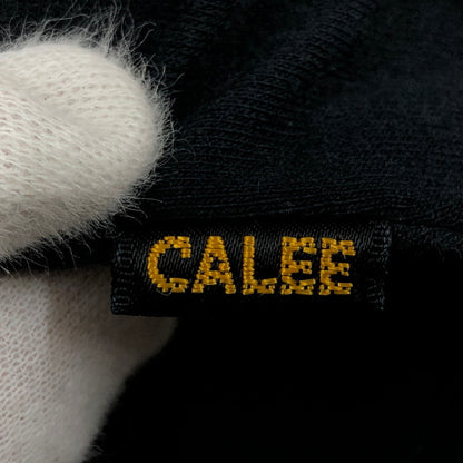 【ジャンク品】【メンズ】 CALEE キャリー 半袖Tシャツ トップス 145-251204-hn-02-fur サイズ：S カラー：ブラック 万代Net店