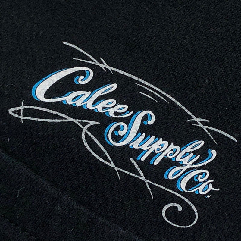 【ジャンク品】【メンズ】 CALEE キャリー 半袖Tシャツ トップス 145-251204-hn-02-fur サイズ：S カラー：ブラック 万代Net店