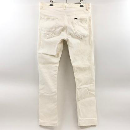 【中古品】【メンズ】 AKM エーケーエム × LEE リー DISTRESSED SKINNY DENIM E054-2704 ディストレスド スキニーデニム デニムパンツ ボトムス 151-260729-hn-03-fur サイズ：XL カラー：ホワイト 万代Net店