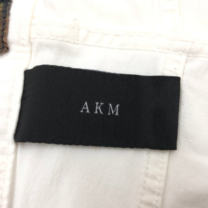 【中古品】【メンズ】 AKM エーケーエム × LEE リー DISTRESSED SKINNY DENIM E054-2704 ディストレスド スキニーデニム デニムパンツ ボトムス 151-260729-hn-03-fur サイズ：XL カラー：ホワイト 万代Net店