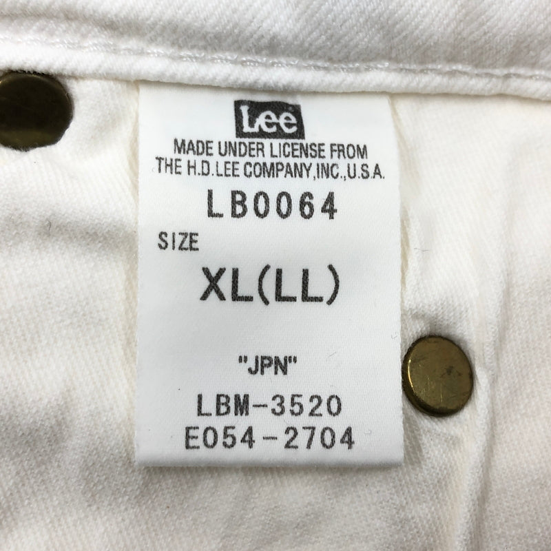 【中古品】【メンズ】 AKM エーケーエム × LEE リー DISTRESSED SKINNY DENIM E054-2704 ディストレスド スキニーデニム デニムパンツ ボトムス 151-260729-hn-03-fur サイズ：XL カラー：ホワイト 万代Net店
