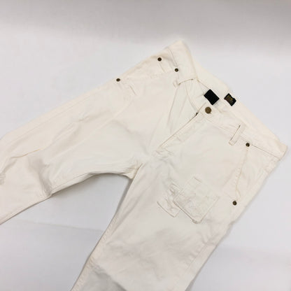 【中古品】【メンズ】 AKM エーケーエム × LEE リー DISTRESSED SKINNY DENIM E054-2704 ディストレスド スキニーデニム デニムパンツ ボトムス 151-260729-hn-03-fur サイズ：XL カラー：ホワイト 万代Net店
