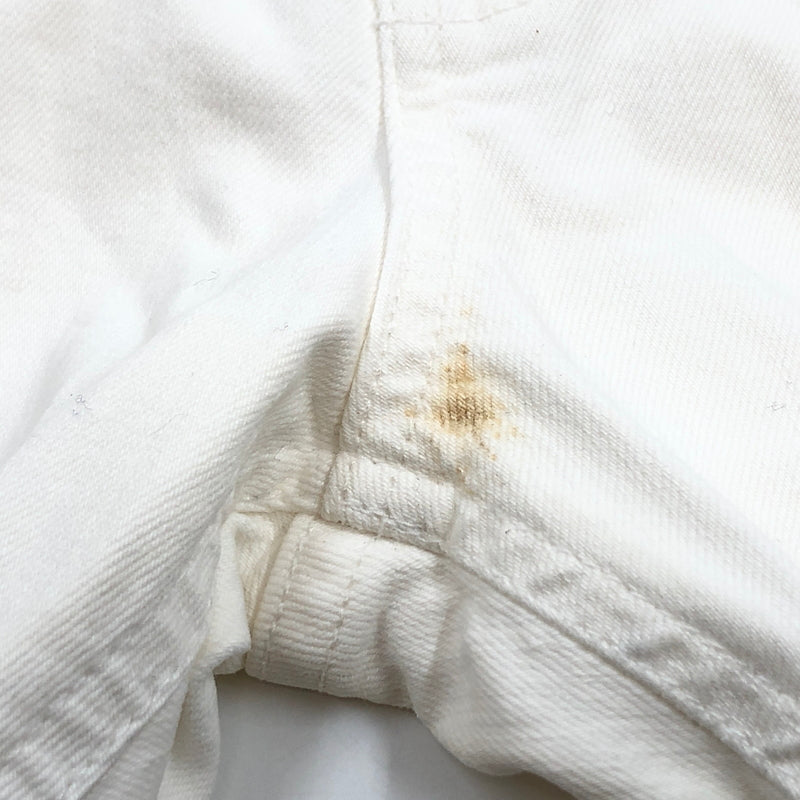 【中古品】【メンズ】 AKM エーケーエム × LEE リー DISTRESSED SKINNY DENIM E054-2704 ディストレスド スキニーデニム デニムパンツ ボトムス 151-260729-hn-03-fur サイズ：XL カラー：ホワイト 万代Net店