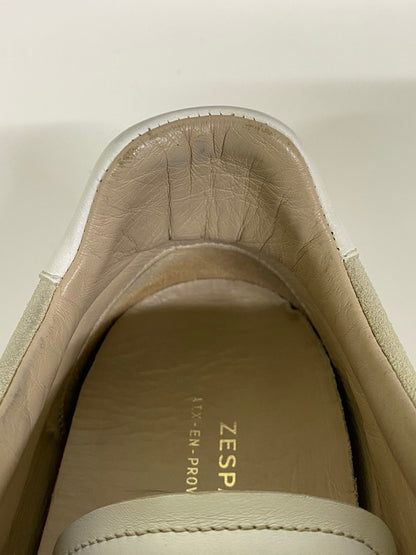 【中古品】【メンズ】 ZESPA ゼスパ LEATHER SNEAKER レザー スニーカー 靴 162-250807-jt-19-min サイズ：41 カラー：グレー/ホワイト 万代Net店