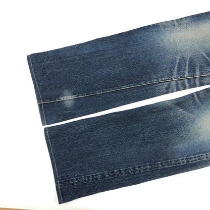 【中古品】【メンズ】 THE FLAT HEAD ザフラットヘッド BUTTON FLY DENIM PANTS 3005SPC ボタンフライ デニムパンツ ボトムス 156-260729-hn-04-fur サイズ：32×34 カラー：インディゴ 万代Net店