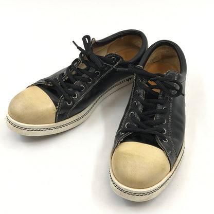 【ジャンク品】【メンズ】 glamb グラム ローカットスニーカー シューズ 靴 163-260216-hn-05-fur サイズ：表記なし カラー：ブラック/ホワイト 万代Net店
