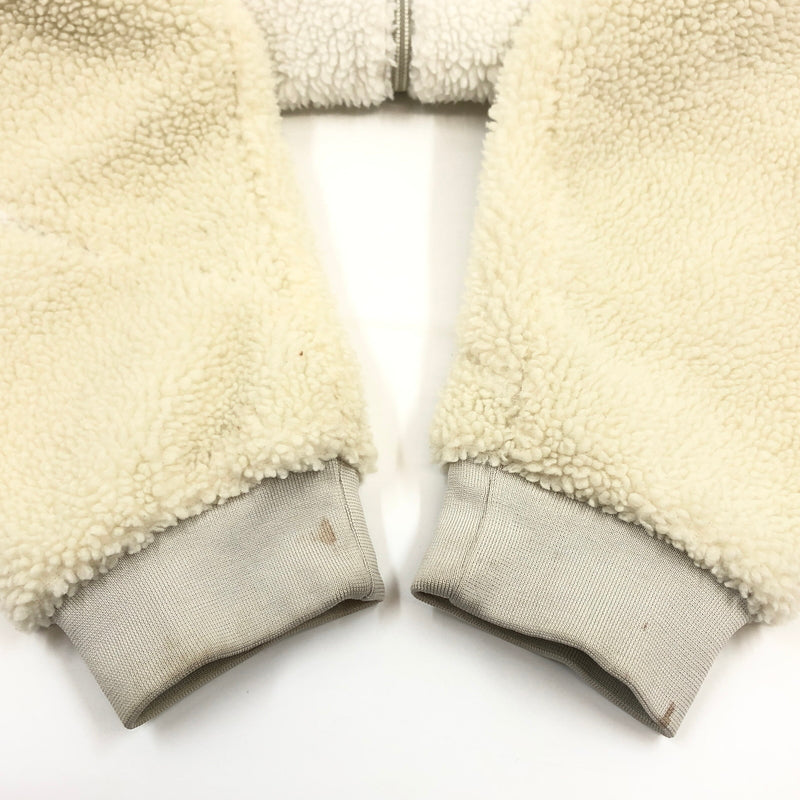 【現状渡し品】【メンズ】 NIKE ナイキ SWOOSH FULL ZIP JACKET BQ6546-070 スウッシュ フルジップ ジャケット フリース リバーシブル アウター 148-260729-hn-06-fur サイズ：XXL カラー：アイボリー系 万代Net店
