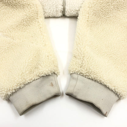 【現状渡し品】【メンズ】 NIKE ナイキ SWOOSH FULL ZIP JACKET BQ6546-070 スウッシュ フルジップ ジャケット フリース リバーシブル アウター 148-260729-hn-06-fur サイズ：XXL カラー：アイボリー系 万代Net店