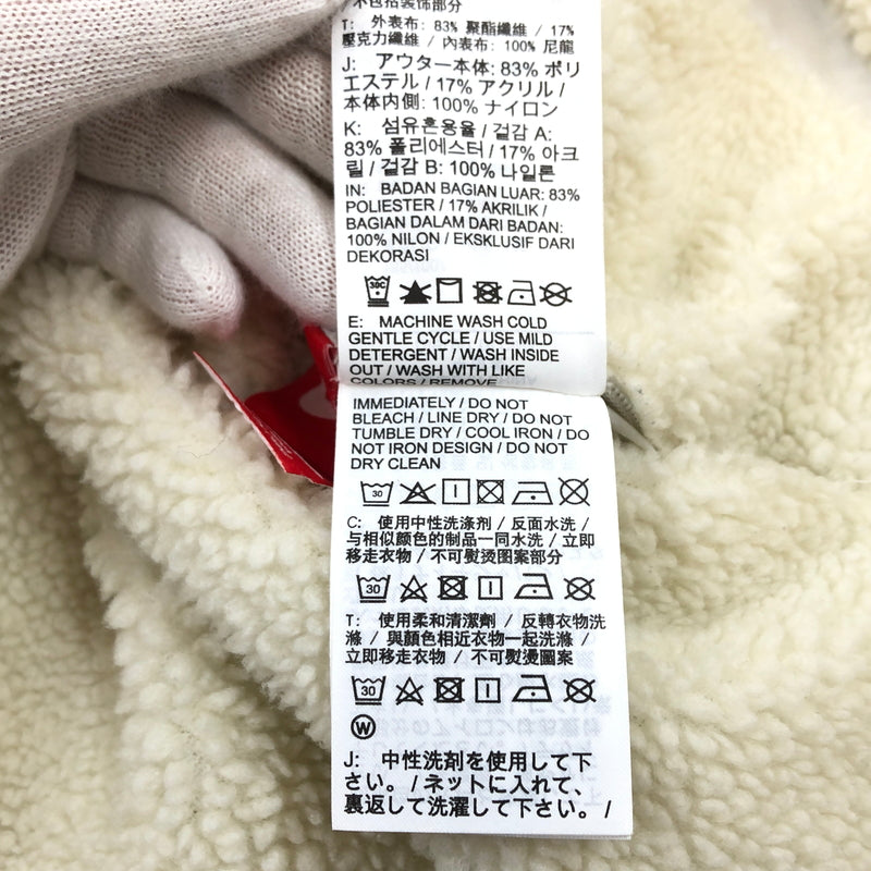 【現状渡し品】【メンズ】 NIKE ナイキ SWOOSH FULL ZIP JACKET BQ6546-070 スウッシュ フルジップ ジャケット フリース リバーシブル アウター 148-260729-hn-06-fur サイズ：XXL カラー：アイボリー系 万代Net店