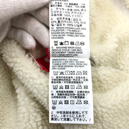 【現状渡し品】【メンズ】 NIKE ナイキ SWOOSH FULL ZIP JACKET BQ6546-070 スウッシュ フルジップ ジャケット フリース リバーシブル アウター 148-260729-hn-06-fur サイズ：XXL カラー：アイボリー系 万代Net店