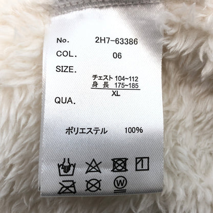 【中古品】【メンズ】 MARK GONZALES マークゴンザレス FLEECE JACKET 2H7-63386 フリースジャケット パーカー アウター 142-260729-hn-07-fur サイズ：XL カラー：ホワイト 万代Net店