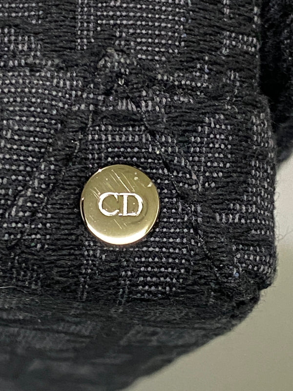 【中古品】【レディース】 DIOR ディオール Oblique Canvas Shoulder Bag ディオール 1WRCA360YJY オブリーク ショルダーバッグ カバン 鞄 180-260608-jt-01-min カラー：ブラック 万代Net店