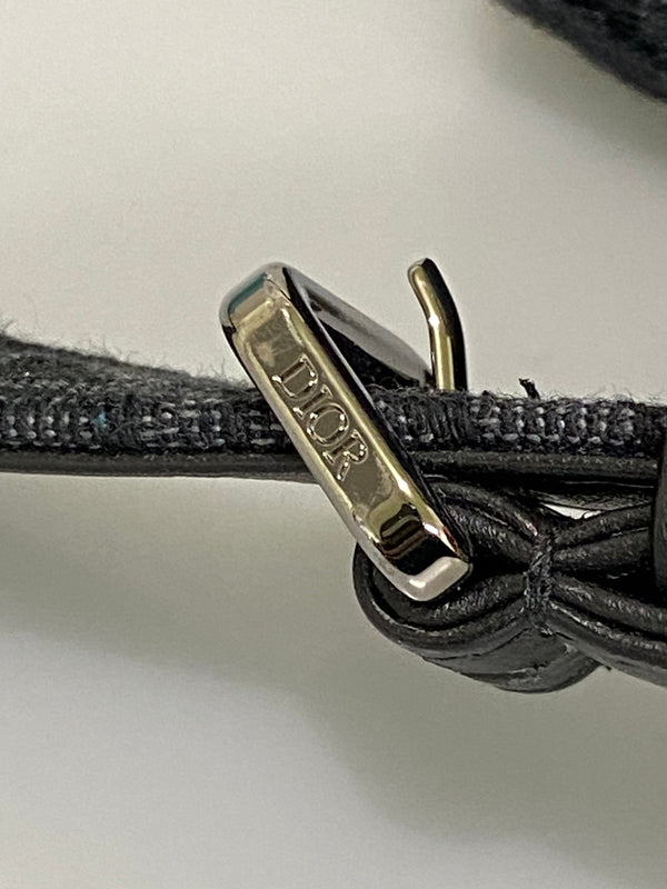 【中古品】【レディース】 DIOR ディオール Oblique Canvas Shoulder Bag ディオール 1WRCA360YJY オブリーク ショルダーバッグ カバン 鞄 180-260608-jt-01-min カラー：ブラック 万代Net店