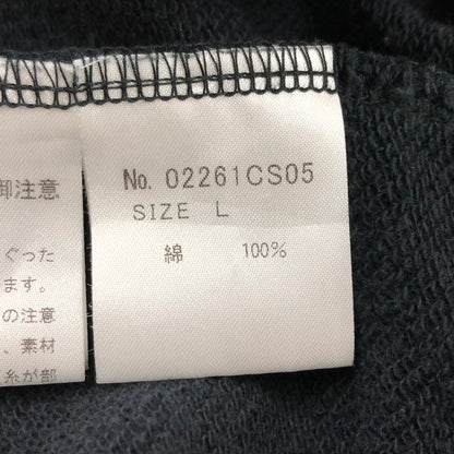 【中古品】【メンズ】 HYSTERIC GLAMOUR ヒステリックグラマー GREATEST PARTY SOUNDS CREWNECK SWEATSHIRT 02261CS05 クルーネック スウェットシャツ トレーナー 140-260729-hn-08-fur サイズ：L カラー：ブラック 万代Net店
