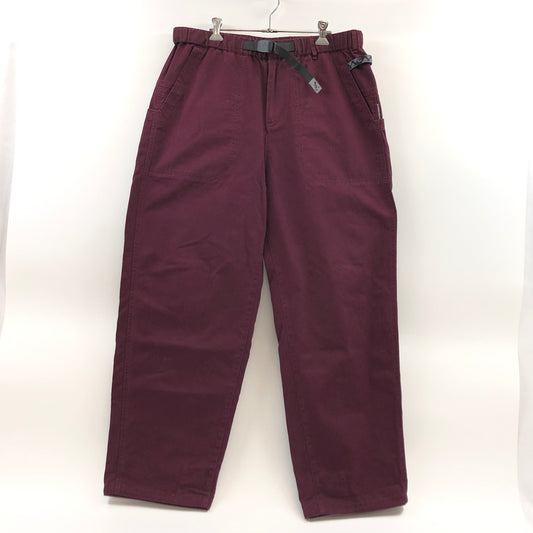 【中古品】【メンズ】 GRAMICCI グラミチ × ALWAYTH オルウェイズ TWILL PANTS GMP6-S4001 ツイルパンツ イージーパンツ ボトムス 155-260729-hn-09-fur サイズ：ASIA XL カラー：レッド 万代Net店