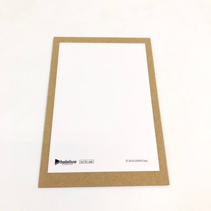 【中古品】 ホロライブ 大神ミオ 活動4周年記念 直筆サイン&箔押し複製メッセージ入りポストカード 053-260727-ma-03-fur 万代Net店