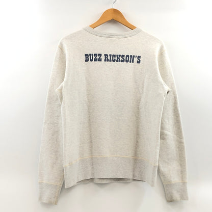 【中古品】【メンズ】 BUZZ RICKSON'S バズリクソンズ × PEANUTS ピーナッツ FRONT PRINT SWEATSHIRT フロントプリント スウェットシャツ トレーナー 長袖 トップス 145-261022-hn-10-fur サイズ：M カラー：グレー 万代Net店