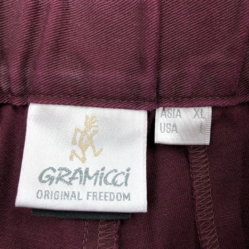 【中古品】【メンズ】 GRAMICCI グラミチ × ALWAYTH オルウェイズ TWILL PANTS GMP6-S4001 ツイルパンツ イージーパンツ ボトムス 155-260729-hn-09-fur サイズ：ASIA XL カラー：レッド 万代Net店
