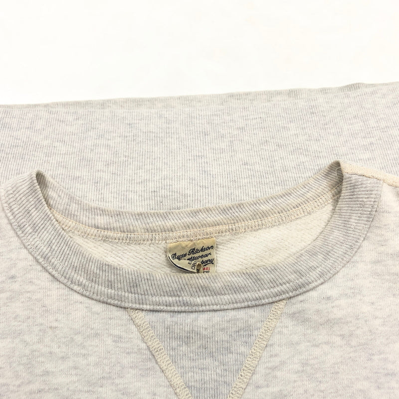 【中古品】【メンズ】 BUZZ RICKSON'S バズリクソンズ × PEANUTS ピーナッツ FRONT PRINT SWEATSHIRT フロントプリント スウェットシャツ トレーナー 長袖 トップス 145-261022-hn-10-fur サイズ：M カラー：グレー 万代Net店
