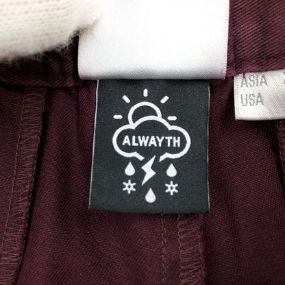 【中古品】【メンズ】 GRAMICCI グラミチ × ALWAYTH オルウェイズ TWILL PANTS GMP6-S4001 ツイルパンツ イージーパンツ ボトムス 155-260729-hn-09-fur サイズ：ASIA XL カラー：レッド 万代Net店